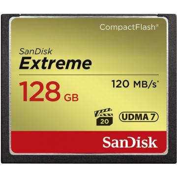 Sandisk CF Extreme 128GB 120MB/s 85MB write UDMA 7