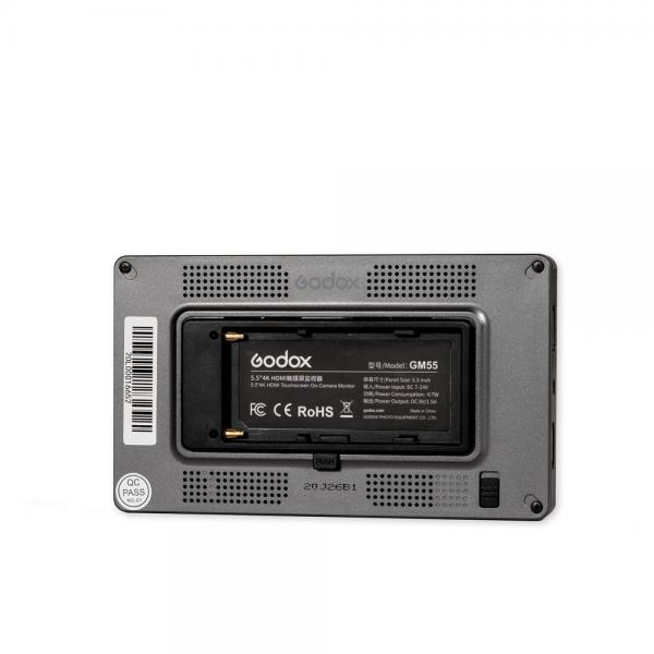 Godox GM55 4K HDMI Touchscreen 5.5 On-camera Monitor
