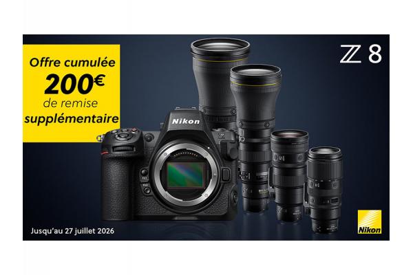 NIKON: COMBINATIEAANBIEDING VOOR DE Z8