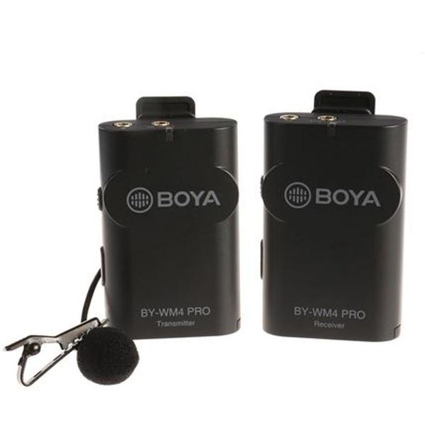 Boya Microphone Duo Lavalier 2,4 GHz sans fil BY-WM4 Pro-K1