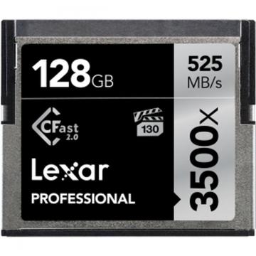 Lexar CFast 2.0 Professional 3500x 128GB