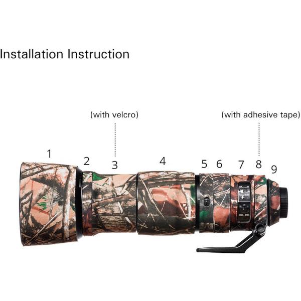 easyCover Lens Oak For AF-S 200-500mm f/5.6 E ED VR FR Camo