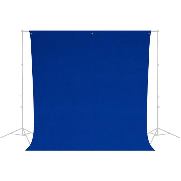 Wrinkle-Resistant Backdrop - Chroma-Key Blue