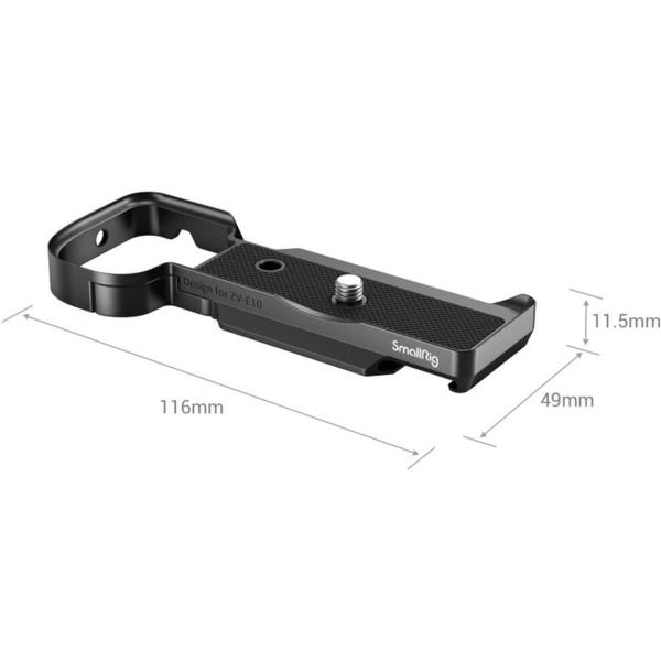 SmallRig 3523 Extension Grip Pour Sony ZV-E10 (Black)