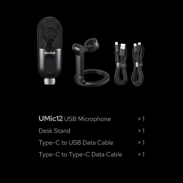 Godox USB Condenser Microphone UMIC12