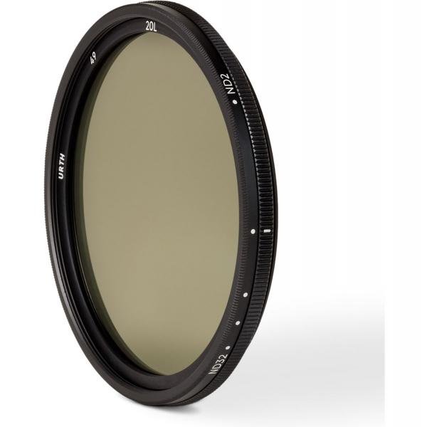 Urth 49mm ND2-32 (1-5 Stop) Variable ND Lens Filter (Plus+)