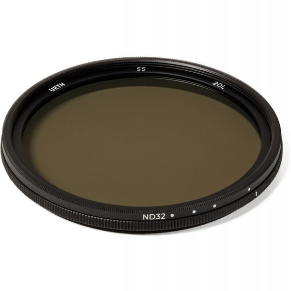 55mm ND2-32 (1-5 Stop) Variable ND Lens Filter (Plus+)