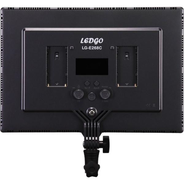 LedGo E268CII Bi-color kit w/light stands (2 lights/ high out)
