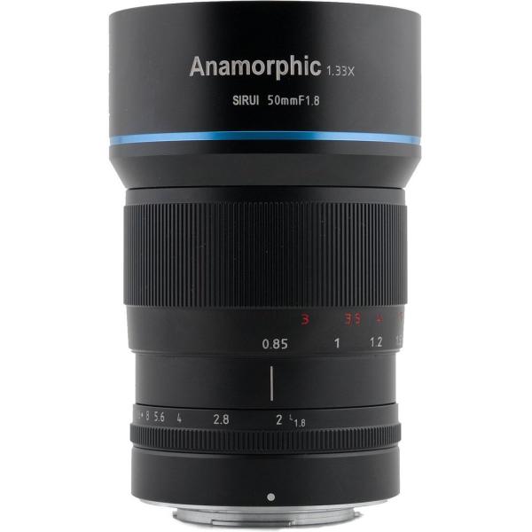 Sirui 50mm F1.8 Anamorphic Lens 1.33X (X-mount)